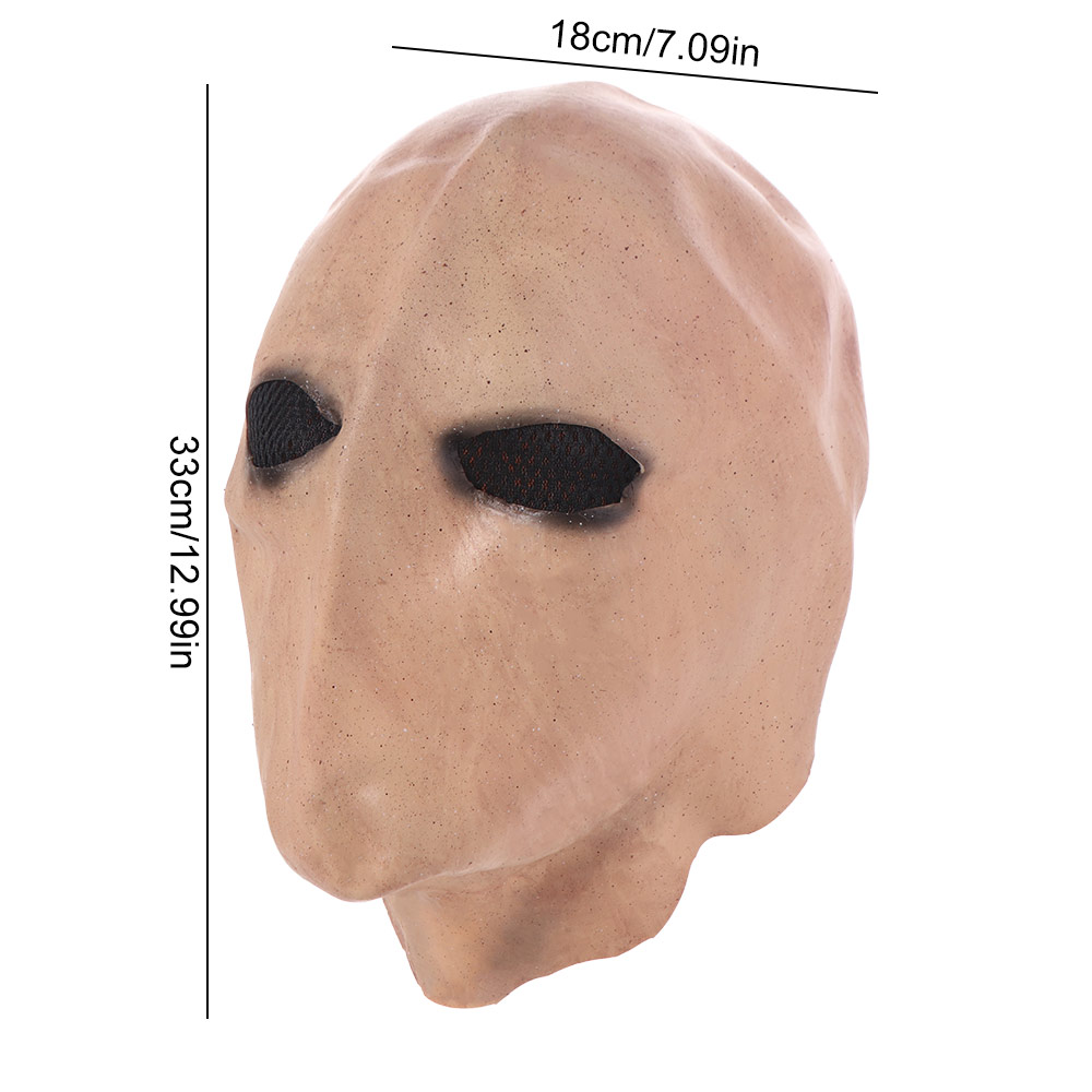 顔のない男ハロウィンスレンダーマンマスク非毒性ドレスアップエ - Latex Alien Mask Realistic のレビューと価格