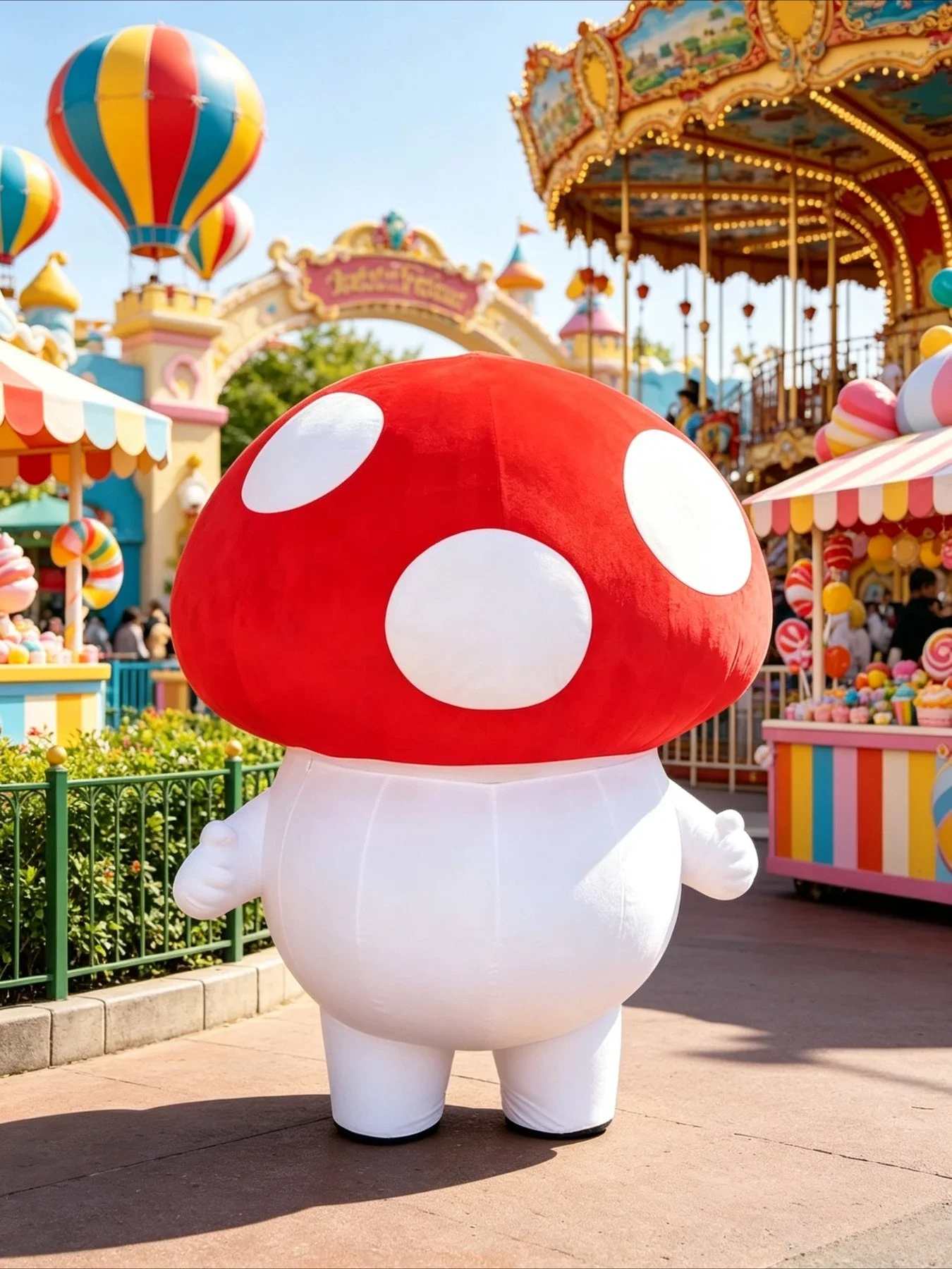 かわいいきのこ型の着ぐるみ。大人用。アニメキャラクター。誕生 - Costumes のレビューと価格