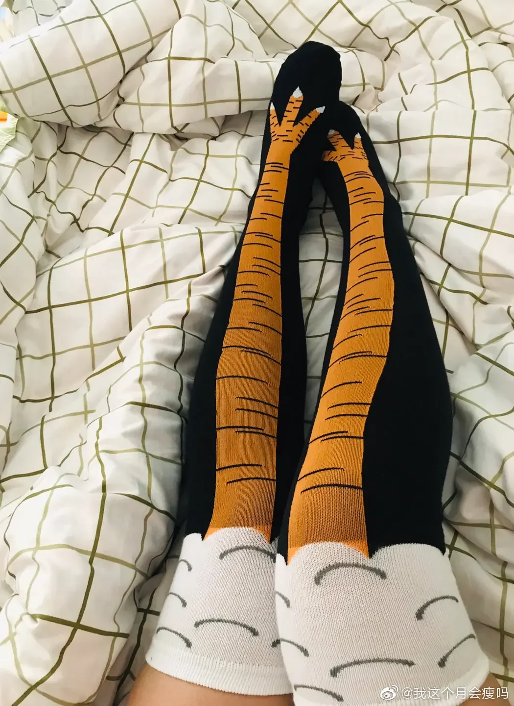 男性おかしい 3D チキンソックスプリント漫画コスプレ高柔軟 - Funny Chicken Leg Socks のレビューと価格