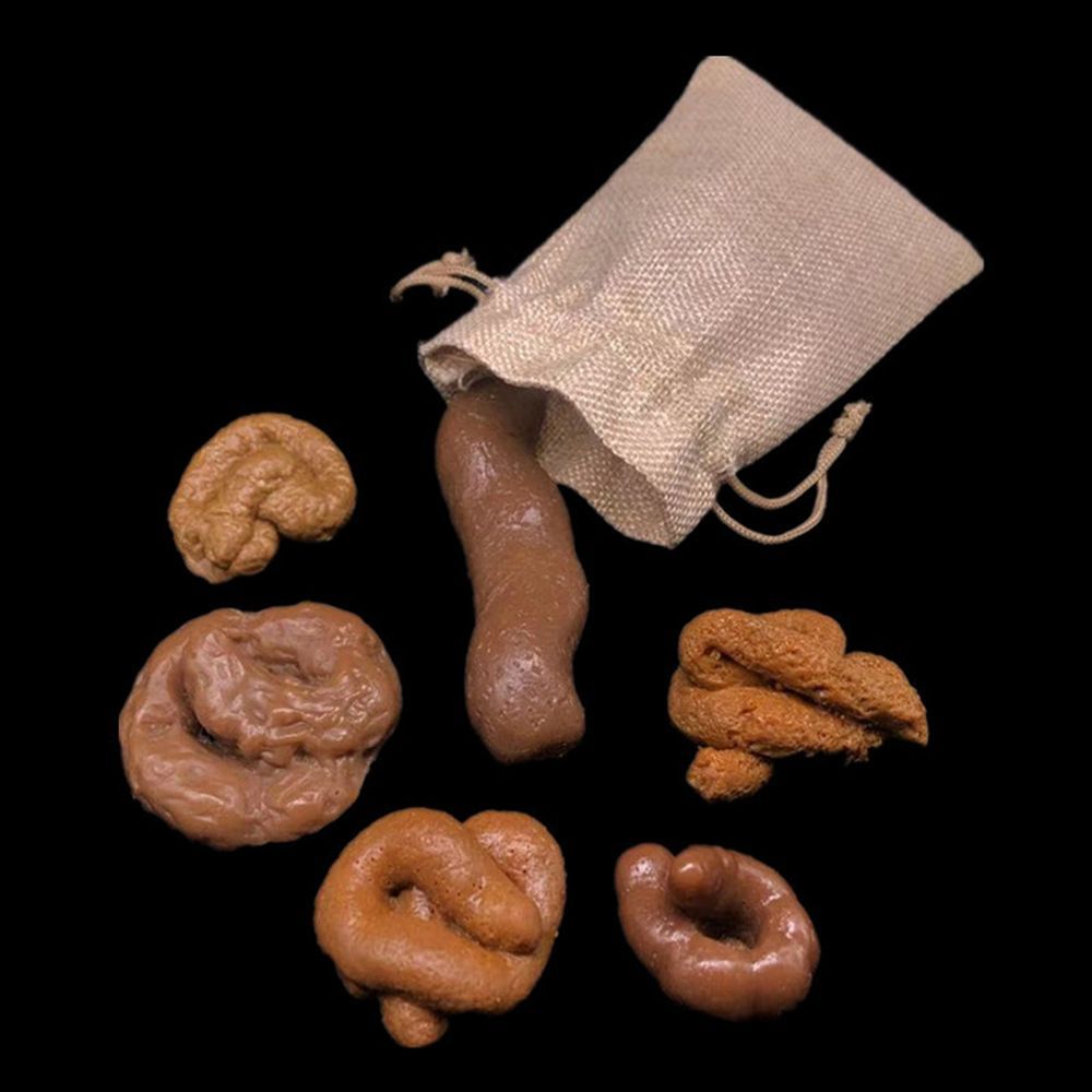6 個ジョークガジェットスクイッシュ愚者の休日トリッキーおも - Fake Poop Gag Gift のレビューと価格