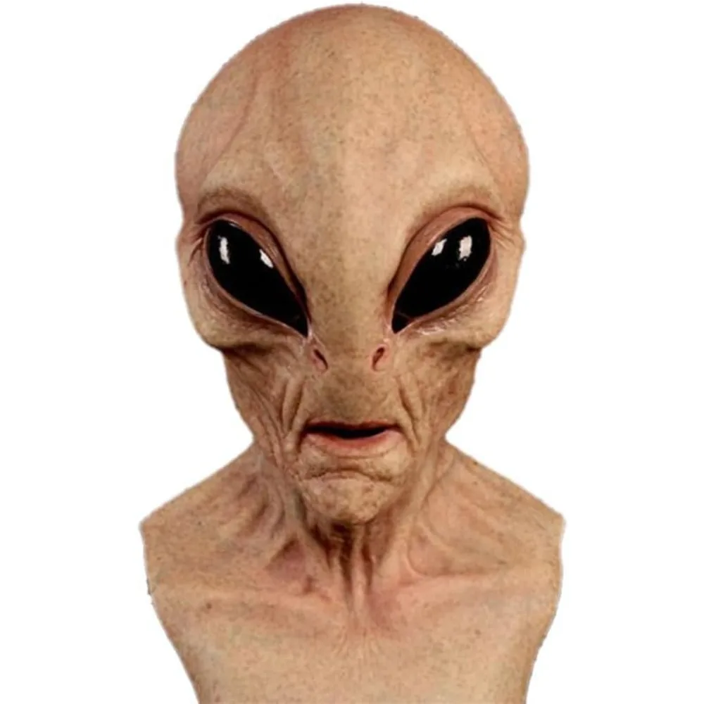 大人のためのハロウィーンエイリアン恐竜マスク、リアルな不気味 - Latex Alien Mask Realistic のレビューと価格