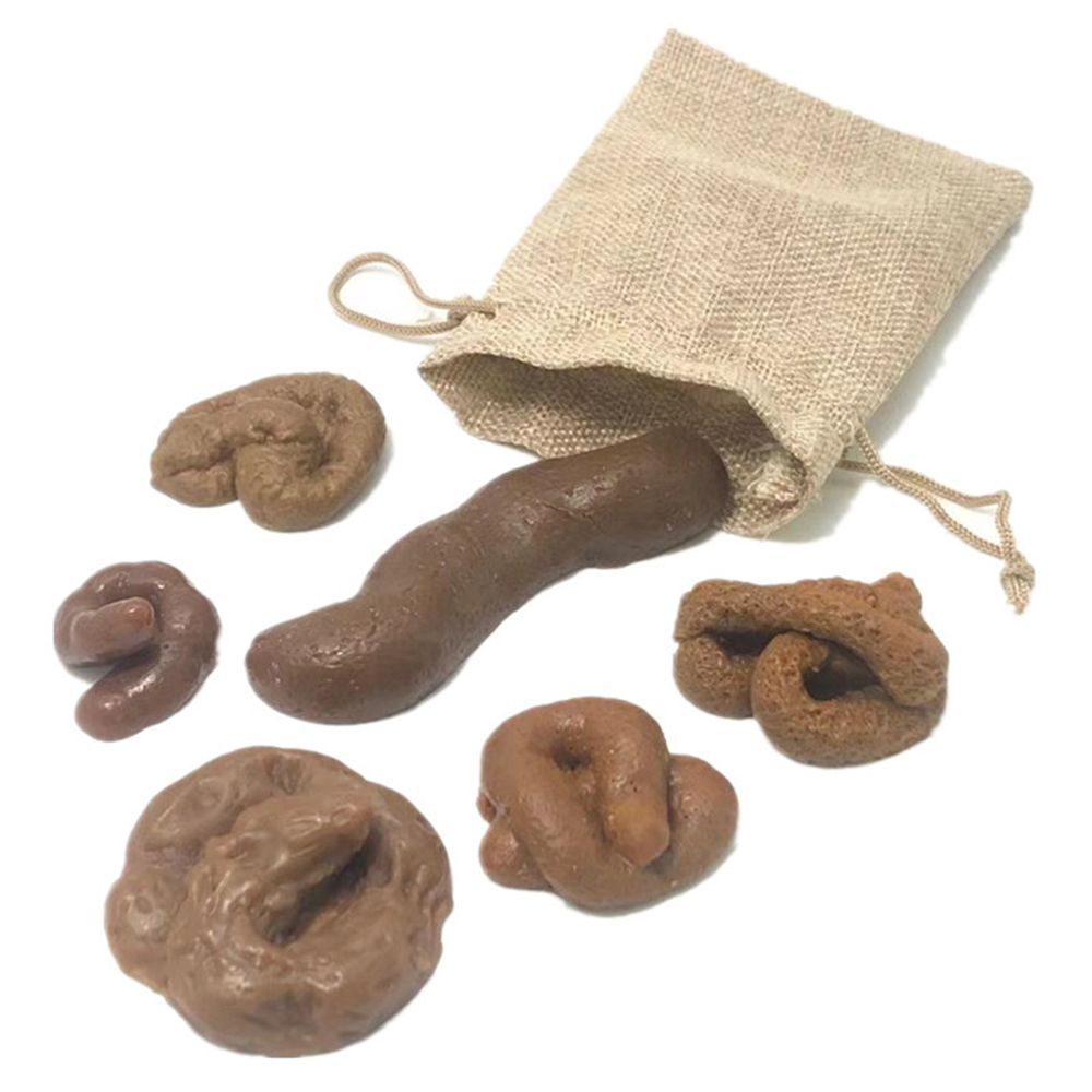 6個入り、いたずらグッズ、ストレス解消、お祭り気分を盛り上げ - Fake Poop Gag Gift のレビューと価格